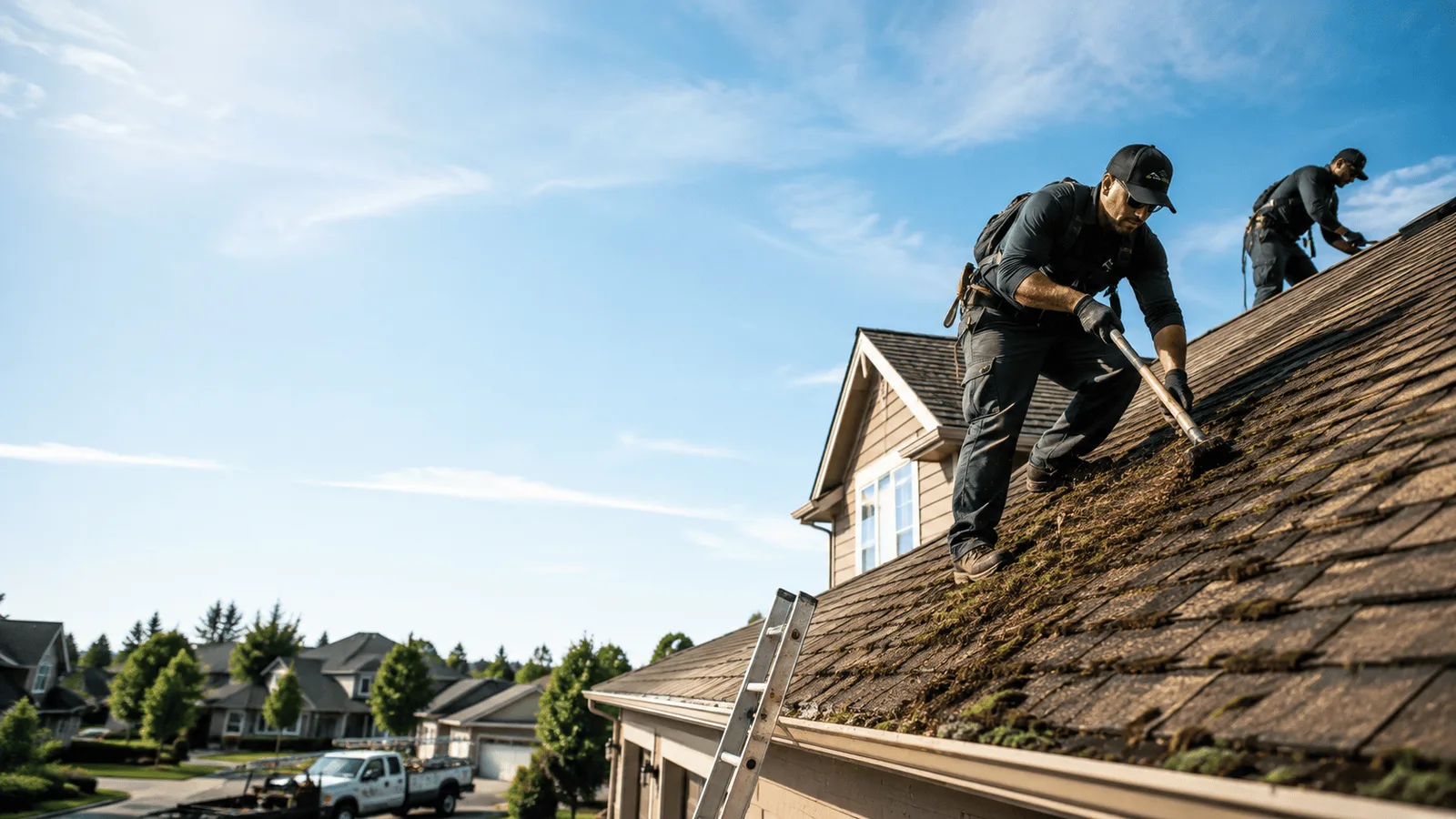 Roof Moss Removal in Cave Spring, GA near me